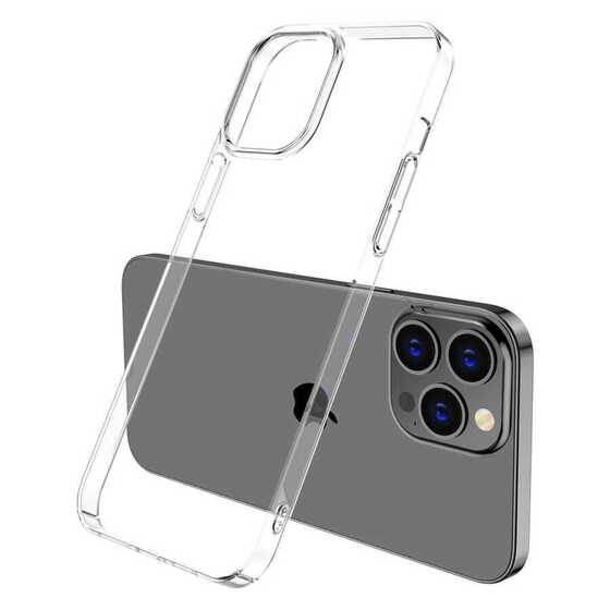 iPhone 12 Pro Max Kılıf Ultra İnce Sert Kamera Çıkıntılı Vonn Kapak