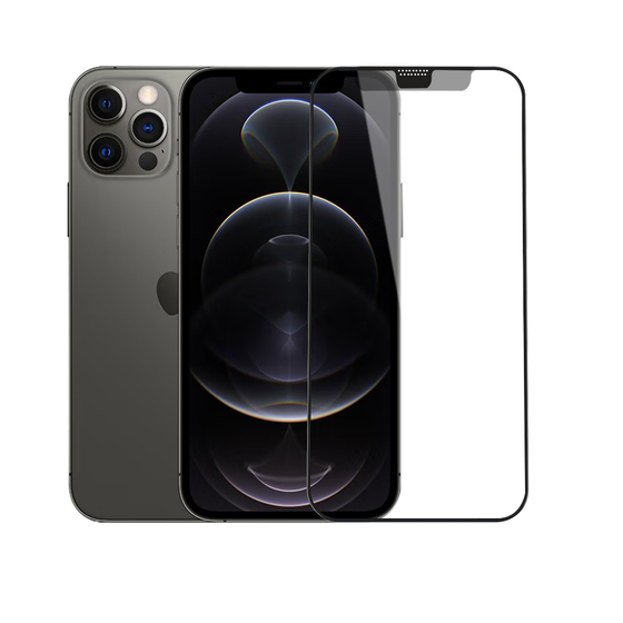 iPhone 12 Pro Max Uyumlu Mat Ekran Koruyucu 9H Temperli Parmak İzi Tutmayan Wiwu iVista Matte
