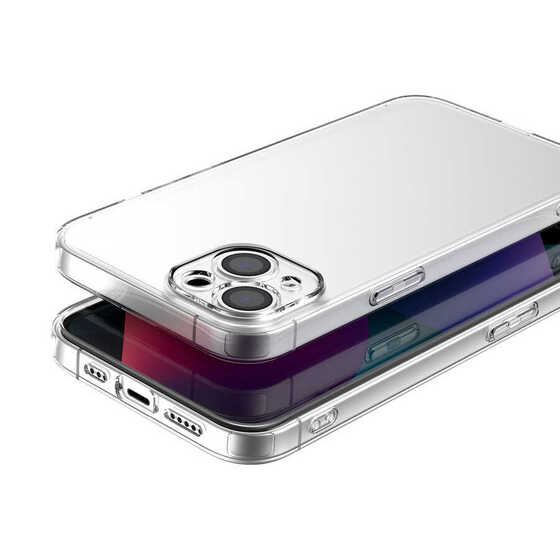 iPhone 13 Mini Kılıf Kamera Korumalı Süper Silikon Kapak