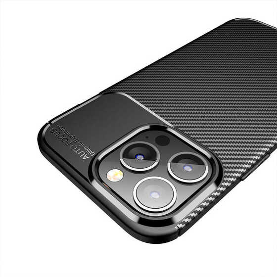 iPhone 13 Pro Kılıf Elde Kaymayan Kamera Korumalı Silikon