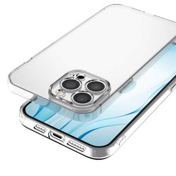 iPhone 13 Pro Max Kılıf Kamera Korumalı Süper Silikon Kapak