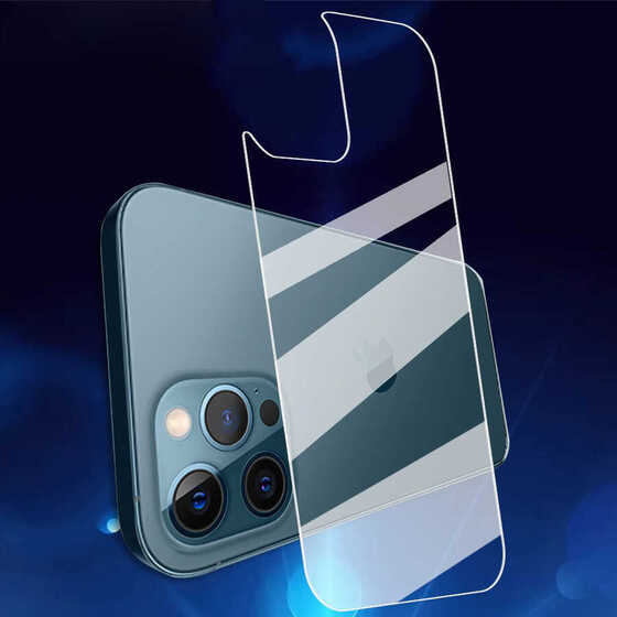 iPhone 13 Pro Max Maxi Glass Arka Temperli Cam Koruyucu