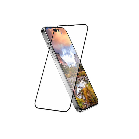 iPhone 14 Plus Uyumlu Oleofobik Temperli Ekran Koruyucu Ultra HD Lisanslı Switcheasy Vetro 9H Film