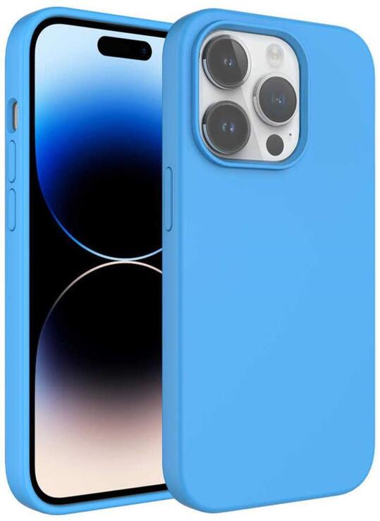 iPhone 14 Pro Max Kılıf Sıvı Teknolojili Silinebilir Kamera Çıkıntılı Lansman Sert Silikon