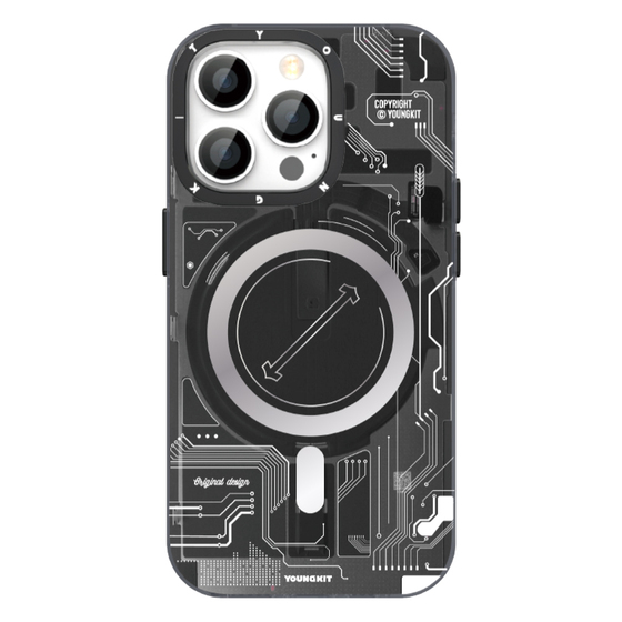iPhone 14 Pro Max Uyumlu Kılıf Magsafe Şarj Özellikli YoungKit Technology Serisi Kapak
