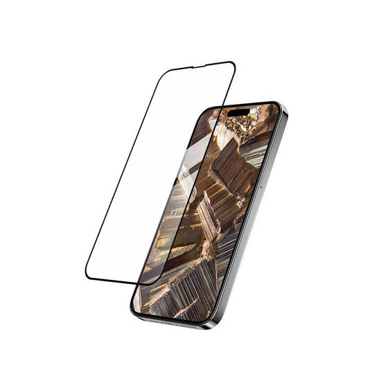 iPhone 14 Pro Max Uyumlu Oleofobik Temperli Ekran Koruyucu Ultra HD Lisanslı Switcheasy Vetro 9H