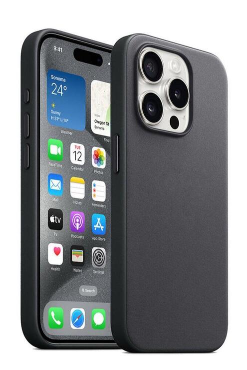 iPhone 15 Pro Max Kılıf Mikro Fiber Optimal Kamera Çıkıntılı Kapak