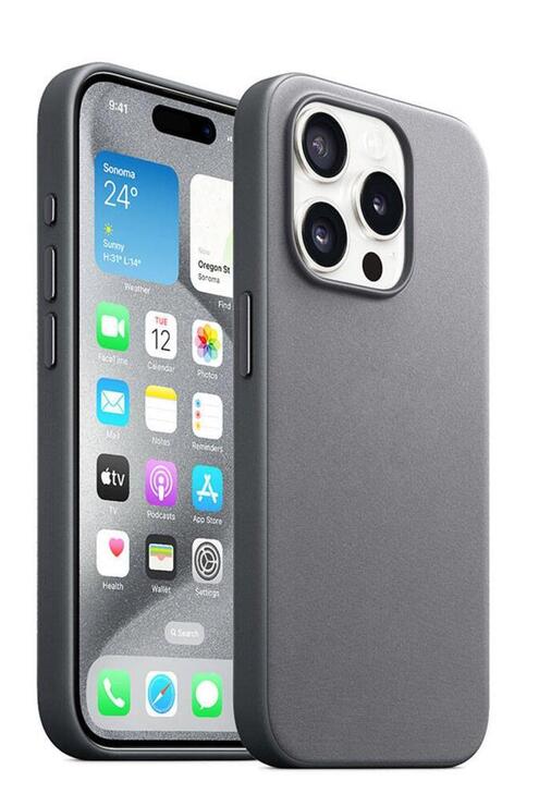 iPhone 15 Pro Max Kılıf Mikro Fiber Optimal Kamera Çıkıntılı Kapak