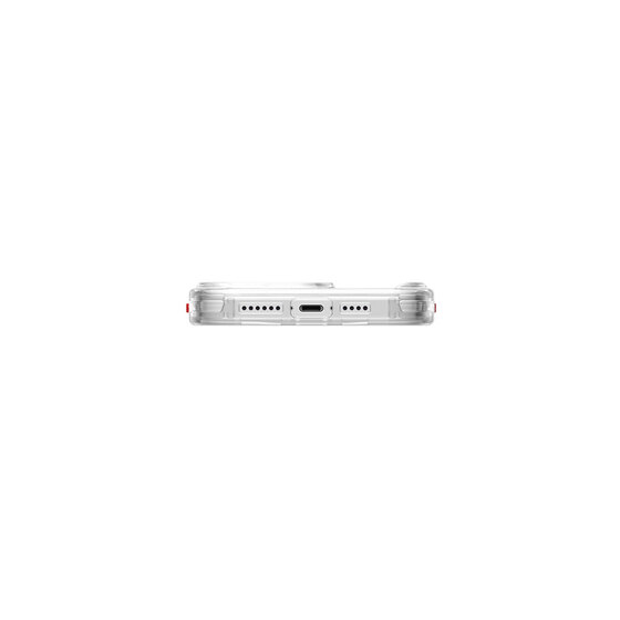 iPhone 15 Pro Max Uyumlu Kılıf SkinArma Magsafe Şarj Özellik Yazı Desenli Airbag Orion Kapak Şeffaf