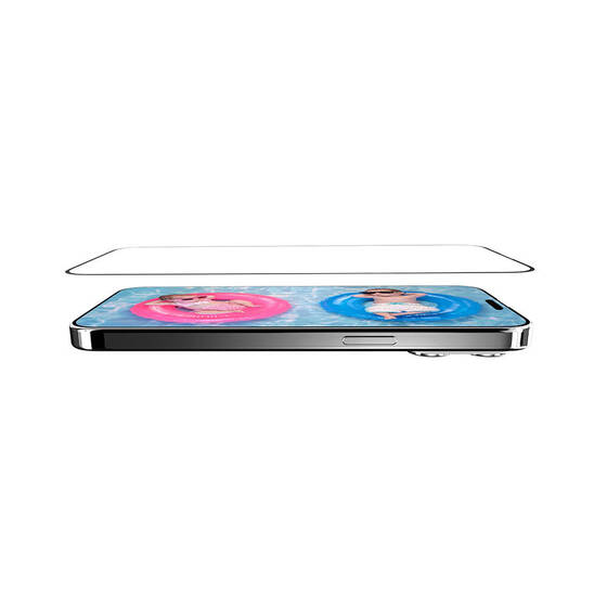 iPhone 15 Pro Max Uyumlu Premium Temperli Ekran Koruyucu Ultra HD Lisanslı Switcheasy Glass 9H Film