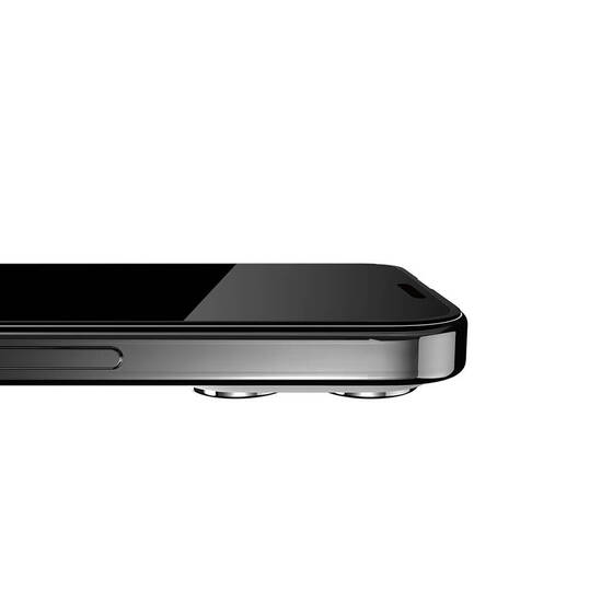 iPhone 15 Pro Max Uyumlu Premium Temperli Ekran Koruyucu Ultra HD Lisanslı Switcheasy Glass 9H Film