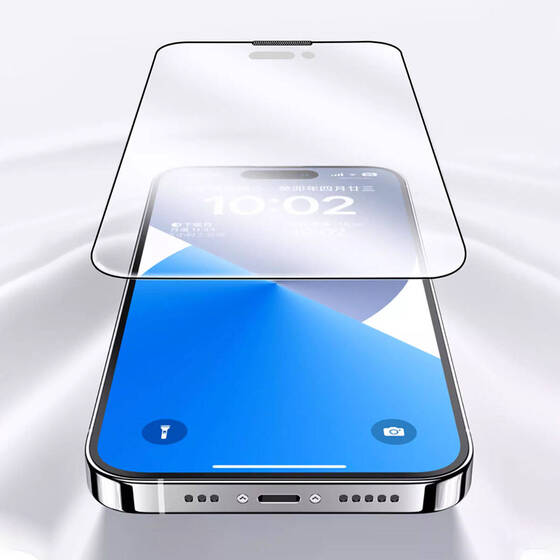 iPhone 15 Pro Max Uyumlu Wiwu iVista Screen Parmak İzi Bırakmayan Ultra Temperli Mat Ekran Koruyucu