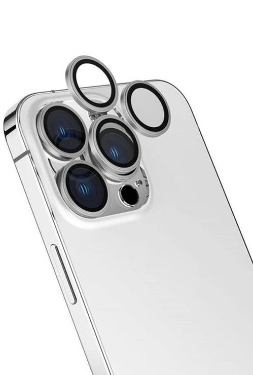 iPhone 15 Pro Uyumlu CL-13 ​​​​Ultra İnce Kamera Lens Koruyucu