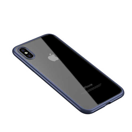 iPhone XS Max 6.5 Kılıf Yükseltilmiş Kenar Korumalı Silikon