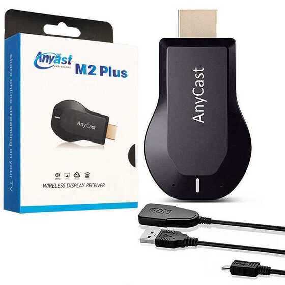 M2 Plus Telefon ve Tablet Kablosuz HDMI Ses ve Görüntü Aktarıcı