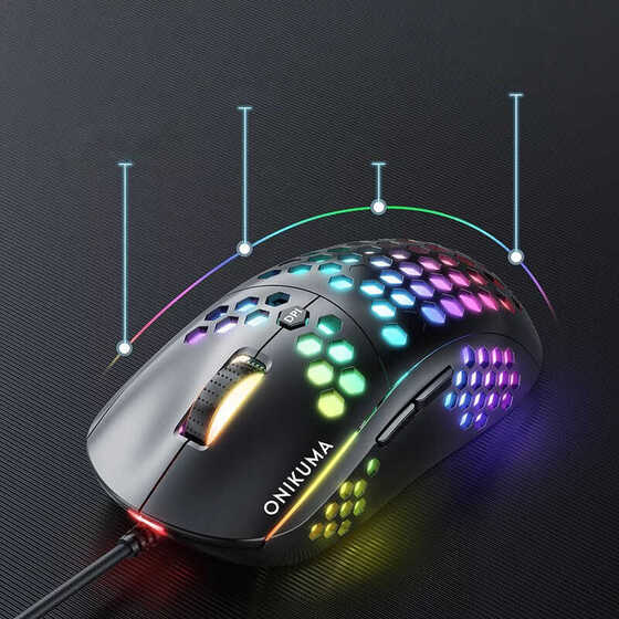 Onikuma CW903 RGB DPI Ayarlı Oyuncu Mouse