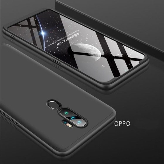 Oppo A5-A9 2020 Kılıf Zore Kamera Korumalı 360 Tam Koruma Ays