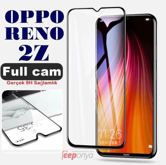 Oppo Reno 2Z Zore Kenarları Kırılmaya Dayanıklı Cam Ekran Koruyucu