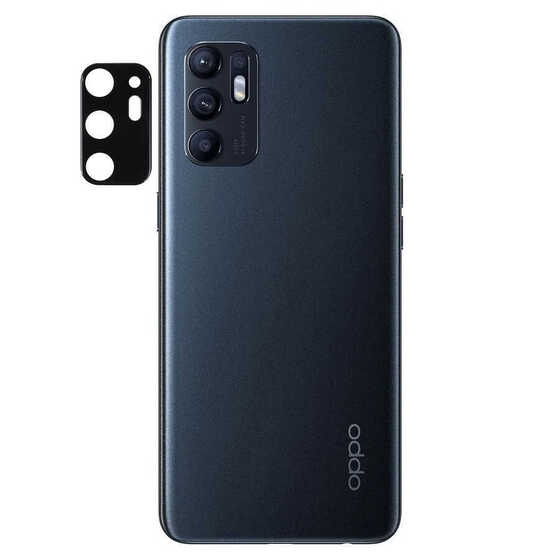 Oppo Reno 6 4G 3D Kamera Koruyucu Cam