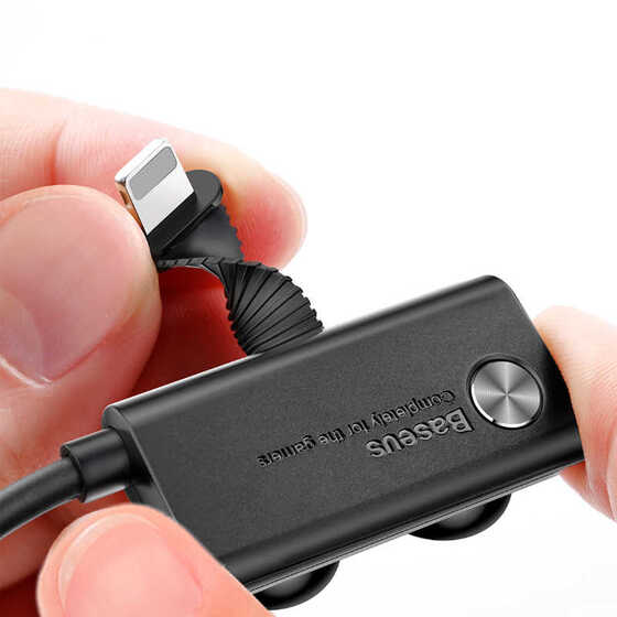 Orijinal Baseus Mobil Oyun Şarj Kablosu USB to Lightning 1.5A 2M