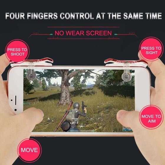 Özel PUBG Üstten Tetik Mobil Game Oyun Kontrol Aparatı