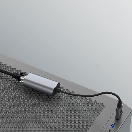 QG03 USB-A to RJ45 USB 3.0 Ethernet Dönüştürücü Kablo 1000Mbps 22cm