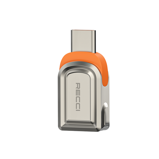Recci RDS-A16C Ultra Hızlı Veri Aktarıcı Adaptör USB 3.0 to Type-C OTG
