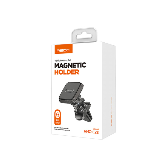 Recci RHO-C28 Araç İçi Magnetik Telefon Tutucu Havalandırma Tasarım