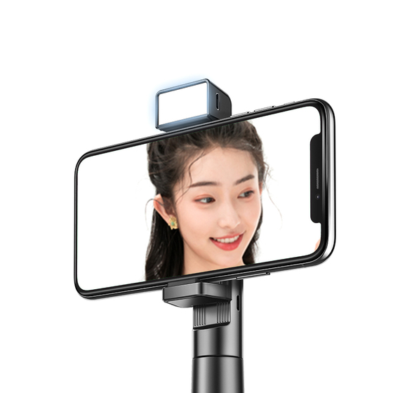 Recci RHO-P01 Bluetooth 5.0 Uzaktan Kumandalı Çok Fonksiyonlu Selfie Çubuğu 200mAh