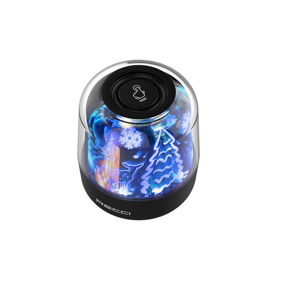 Recci RSK-W20 Magic Forest Serisi TF/AUX/USB Hi-Fi RGB Işıklı Wireless Bluetooth 5.0 Speaker Hoparlör 1200mAh