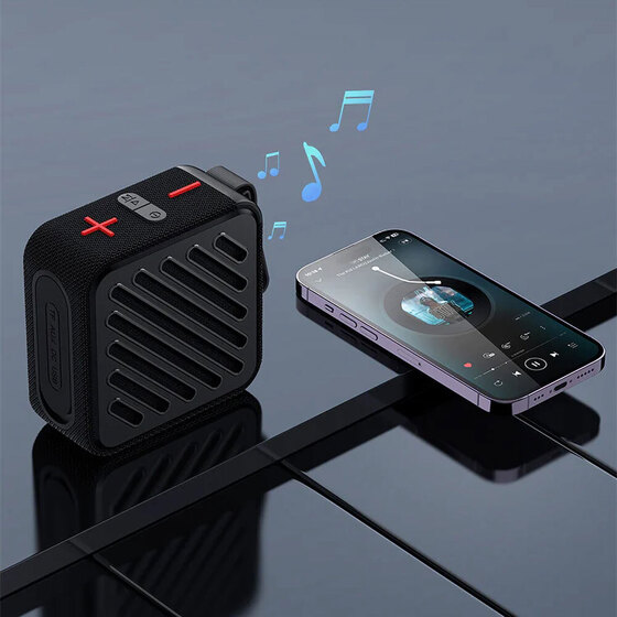 Recci RSK-W33 Mocca Serisi TF/AUX/USB Askılı Akıllı Wireless Bluetooth 5.3 Speaker Hoparlör