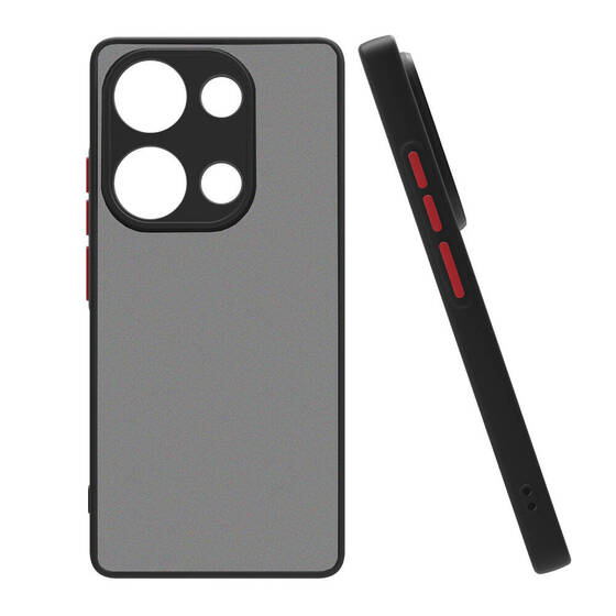 Redmi Note 13 Pro 4G Kılıf Mat Yüzey Kamera Korumalı Silikon
