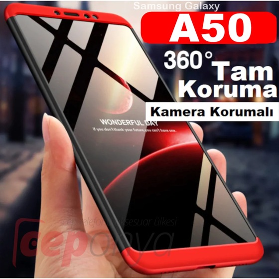 Samsung Galaxy A50 Kaliteli 360 Tam Koruma Kılıf