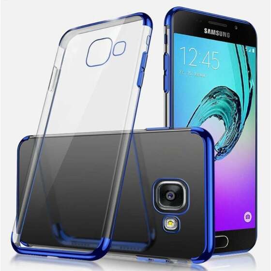 Samsung Galaxy J4 Plus İnce Köşeleri Renkli Şeffaf Kaliteli Kılıf