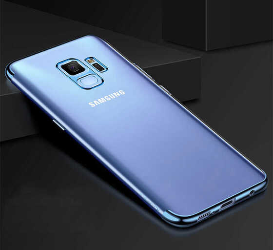Samsung Galaxy J6 İnce Köşeleri Renkli Şeffaf Kaliteli Kılıf