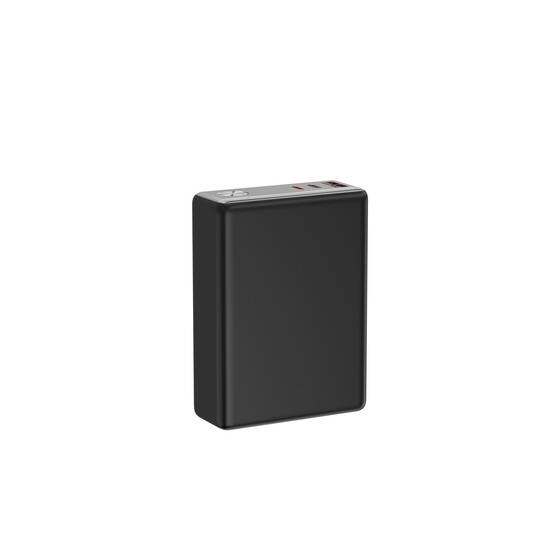 Taşınabilir Powerbank Wiwu Wi-P005 Rock LED Ekranlı PD 20W 10000mAh Siyah