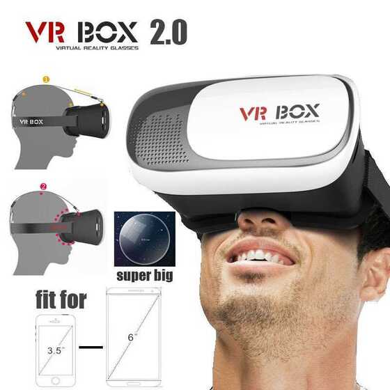 VR Box VR-01 3D Kumandalı Sanal Gerçeklik Gözlüğü