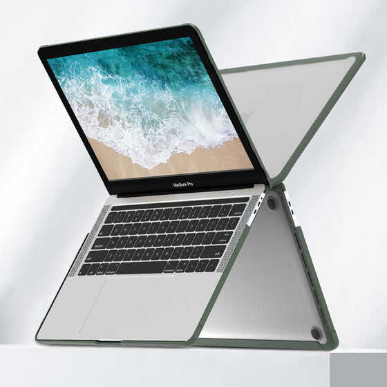 Wiwu HP-01 iShield MacBook Pro 13 Kapak A2159 / A1989 / A1706 / A1708 uyumlu Koruyucu Kılıf