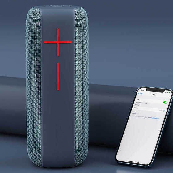 Wiwu P15 Kablosuz Bluetooth Hoparlör - IPX6 - 3D Surrond Party Speaker - Ses Bombası - USB & Aux