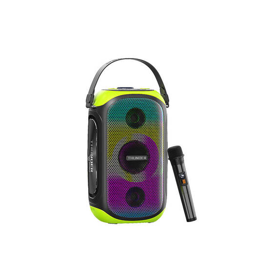 Wiwu P20 Thunder Bluetooth Speaker Hoparlör ve Karaoke Bluetooth Mikrofon IPX5 Sertifikalı