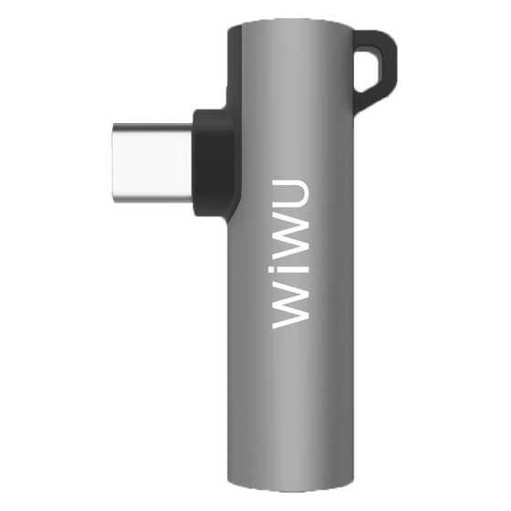 Wiwu ST05 Type-C 3.5 mm Aux Kulaklık ve Şarj Dönüştürücü Ses Adaptörü