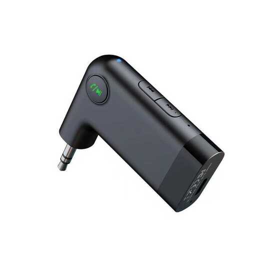 Wiwu YP-05 Aux Bluetooth Reciever Çevirici Kablosuz Ses Alıcısı 3.5 mm Araç Bluetooth Adaptörü