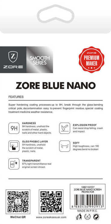Xiaomi Mi 9 Blue Nano Ekran Koruyucu
