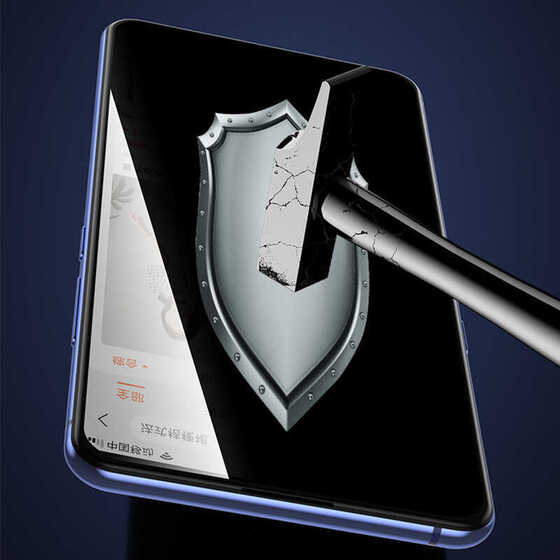 Xiaomi Mi 9T New 5D Privacy Hayalet Cam Ekran Koruyucu