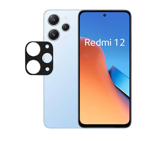 Xiaomi Redmi 12 3D Kamera Koruyucu Cam