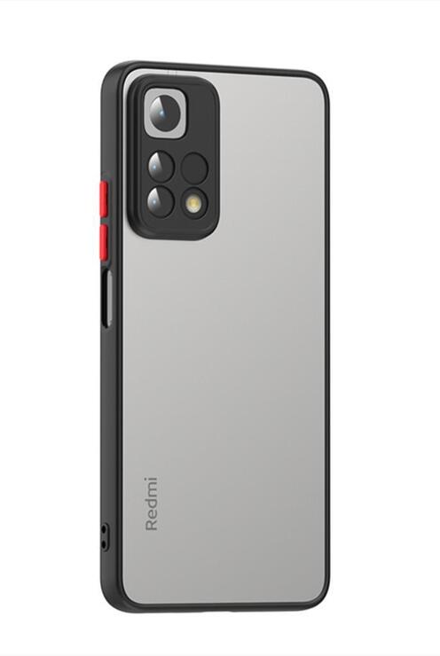 Xiaomi Redmi Note 11 Pro 5G Kılıf  Mat Yüzey Kamera Korumalı Silikon