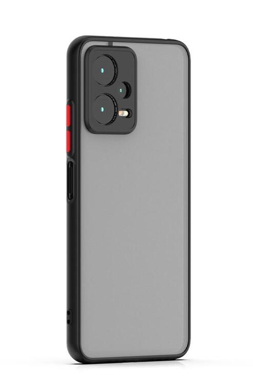 Xiaomi Redmi Note 12 Pro 5G Kılıf Mat Yüzey Kamera Korumalı Silikon