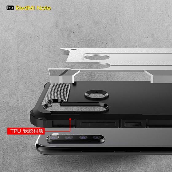 Xiaomi Redmi Note 8T Armor Hybrid  Ultra Koruma Zırh Kılıf